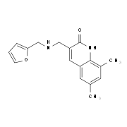3-{[(Furan-2-ylmethyl)-amino]-methyl}-6,8-dimethyl-1H-quinolin-2-one