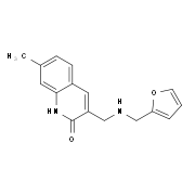 3-{[(Furan-2-ylmethyl)-amino]-methyl}-7-methyl-1H-quinolin-2-one