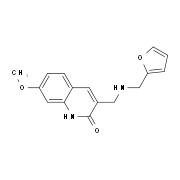 3-{[(Furan-2-ylmethyl)-amino]-methyl}-7-methoxy-1H-quinolin-2-one