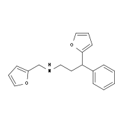 Furan-2-ylmethyl-(3-furan-2-yl-3-phenyl-propyl)-amine
