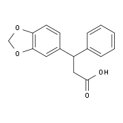 3-(1,3-Benzodioxol-5-yl)-3-phenylpropanoic acid