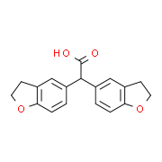 Di-2,3-dihydro-1-benzofuran-5-ylacetic acid