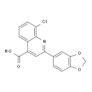 2-(1,3-Benzodioxol-5-yl)-8-chloroquinoline-4-carboxylic acid