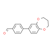 4-(3,4-Dihydro-2H-1,5-benzodioxepin-7-yl)benzenecarbaldehyde