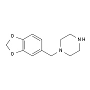 1-Benzo[1,3]dioxol-5-ylmethyl-piperazine