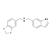 N-(1,3-Benzodioxol-5-ylmethyl)-N-(1H-indol-6-ylmethyl)amine