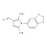 1-Benzo[1,3]dioxol-5-yl-2,5-dimethyl-1H-pyrrole-3-carbaldehyde