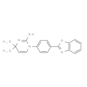1-[4-(1,3-Benzoxazol-2-yl)phenyl]-4,4-dimethyl-1,4-dihydropyrimidine-2-thiol