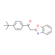 2-(1,3-Benzoxazol-2-yl)-1-(4-tert-butylphenyl)-ethanone