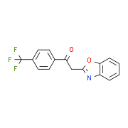 2-(1,3-Benzoxazol-2-yl)-1-[4-(trifluoromethyl)-phenyl]ethanone