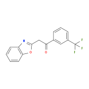 2-(1,3-Benzoxazol-2-yl)-1-[3-(trifluoromethyl)-phenyl]ethanone