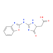 [2-(Benzooxazol-2-ylamino)-5-oxo-4,5-dihydro-3H-imidazol-4-yl]-acetic acid