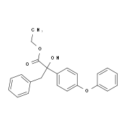 Ethyl 2-hydroxy-2-(4-phenoxyphenyl)-3-phenylpropanoate