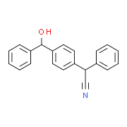 2-{4-[Hydroxy(phenyl)methyl]phenyl}-2-phenylacetonitrile