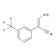 3-Hydroxy-2-[3-(trifluoromethyl)phenyl]acrylonitrile