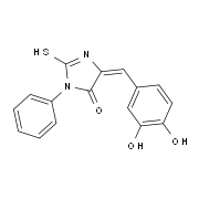 (5E)-5-(3,4-Dihydroxybenzylidene)-2-mercapto-3-phenyl-3,5-dihydro-4H-imidazol-4-one