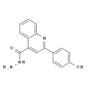 2-(4-Hydroxyphenyl)quinoline-4-carbohydrazide