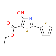 Ethyl 4-hydroxy-2-(2-thienyl)-1,3-thiazole-5-carboxylate