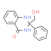 2-(Hydroxymethyl)-2-phenyl-2,3-dihydro-4(1H)-quinazolinone