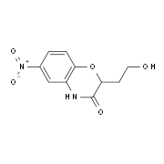 2-(2-Hydroxyethyl)-6-nitro-2H-1,4-benzoxazin-3(4H)-one