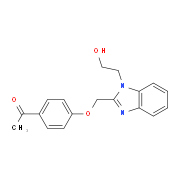 1-(4-{[1-(2-Hydroxyethyl)-1H-benzimidazol-2-yl]-methoxy}phenyl)ethanone