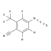 3-fluoro-4-isothiocyanato-2-(trifluoromethyl)benzonitrile