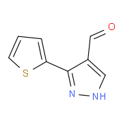 3-Thiophen-2-yl-1H-pyrazole-4-carbaldehyde