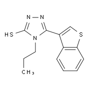 5-(1-Benzothien-3-yl)-4-propyl-4H-1,2,4-triazole-3-thiol