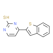 4-(1-Benzothiophen-2-yl)-2-pyrimidinethiol