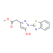Methyl [1-(1,3-benzothiazol-2-yl)-5-hydroxy-1H-pyrazol-3-yl]acetate