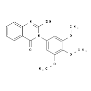 2-Mercapto-3-(3,4,5-trimethoxyphenyl)quinazolin-4(3H)-one