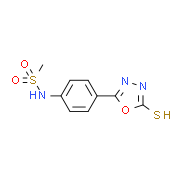 N-[4-(5-Mercapto-[1,3,4]oxadiazol-2-yl)-phenyl]-methanesulfonamide