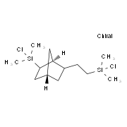 (氯二甲基甲硅烷)-6 - [2 - (氯二甲基甲硅烷基)乙基〕双环庚