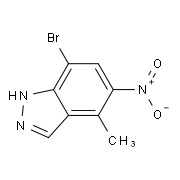 7-Bromo-4-methyl-5-nitro-1H-indazole