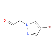 (4-Bromo-1H-pyrazol-1-yl)acetaldehyde
