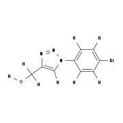 1H-1,2,3-Triazole-4-methanol, 1-(4-bromophenyl)-