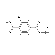 2-溴-4-(甲氧羰基)苯甲酸