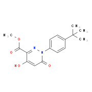 Methyl 1-[4-(tert-butyl)phenyl]-4-hydroxy-6-oxo-1,6-dihydro-3-pyridazinecarboxylate