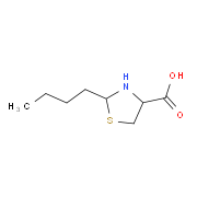 2-Butyl-1,3-thiazolidine-4-carboxylic acid