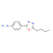 4-(5-Butyl-1,3,4-oxadiazol-2-yl)phenylamine