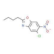 2-Butyl-5-chloro-6-nitro-1,3-benzoxazole