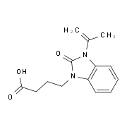 4-(3-Isopropenyl-2-oxo-2,3-dihydro-1H-1,3-benzimidazol-1-yl)butanoic acid