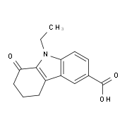 9-Ethyl-8-oxo-6,7,8,9-tetrahydro-5H-carbazole-3-carboxylic acid