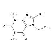 7-Ethyl-8-mercapto-1,3-dimethyl-3,7-dihydro-purine-2,6-dione