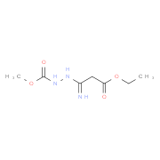 Methyl 2-(3-ethoxy-3-oxopropanimidoyl)-1-hydrazinecarboxylate