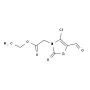 (4-Chloro-5-formyl-2-oxo-thiazol-3-yl)-acetic acid ethyl ester