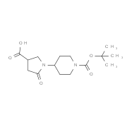 1-[1-(tert-Butoxycarbonyl)-4-piperidinyl]-5-oxo-3-pyrrolidinecarboxylic acid