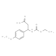3-Ethoxycarbonylamino-3-(4-methoxy-phenyl)-propionic acid