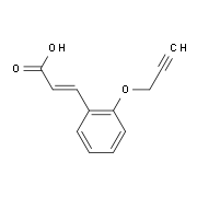 3-[2-(2-Propynyloxy)phenyl]acrylic acid