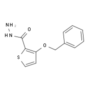 3-(Benzyloxy)-2-thiophenecarbohydrazide